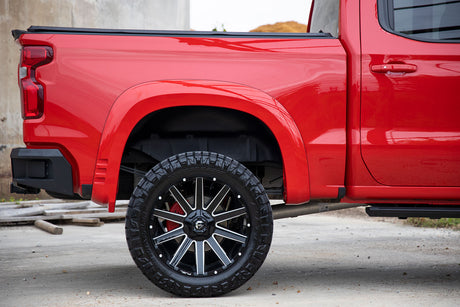 Fender Flares SF1 GBA Black Chevy Silverado 1500 2WD/4WD (2019-2026) Rough Country