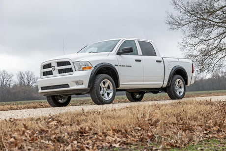 Pocket Fender Flares PX8 Black Crystal Ram 1500 2WD/4WD (2009-2018 & Classic) Rough Country
