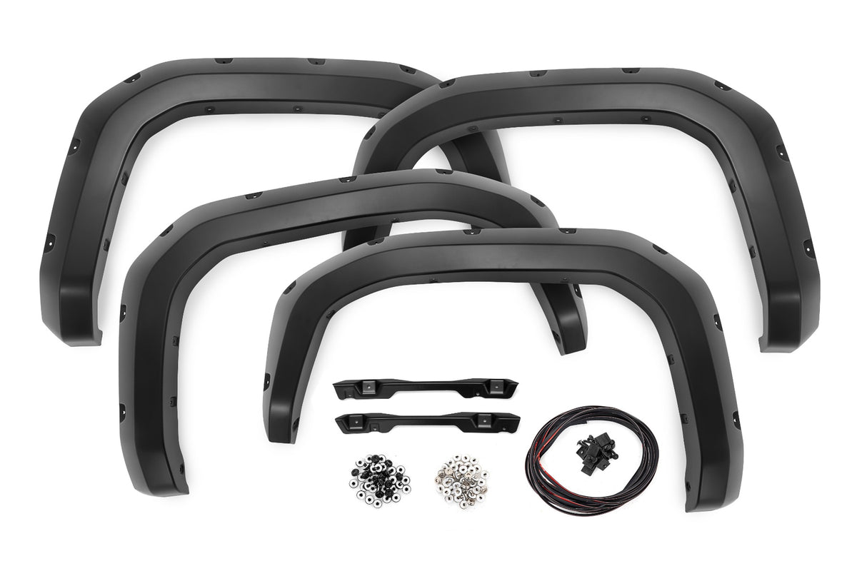 Pocket Fender Flares 202 Gloss Black Toyota Tacoma 2WD/4WD (2024-2026) Rough Country