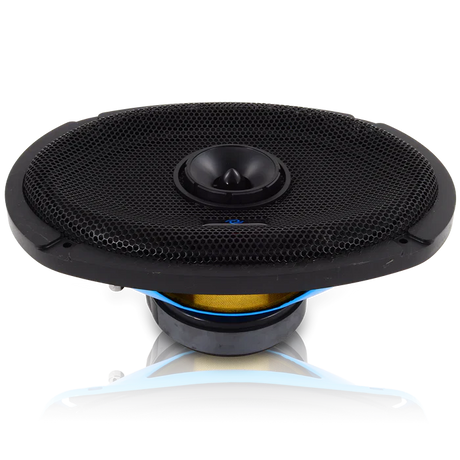 Galeforce F1-69 6x9" 100W RMS Marine Midrange Speakers w/ Bullet Tweeter (Pair) Galeforce Audio