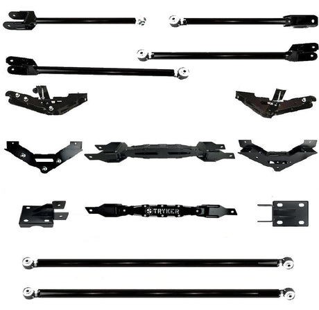 10" to 14" F250 F350 TUBE LONG ARM 4-Link Lift Upgrade for 2011-2016 Super Duty Stryker Off Road Design