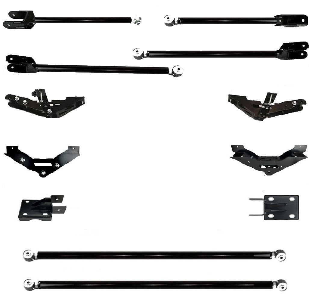 10" to 14" F250 F350 TUBE LONG ARM 4-Link Lift Upgrade for 2017-2022 Super Duty Stryker Off Road Design