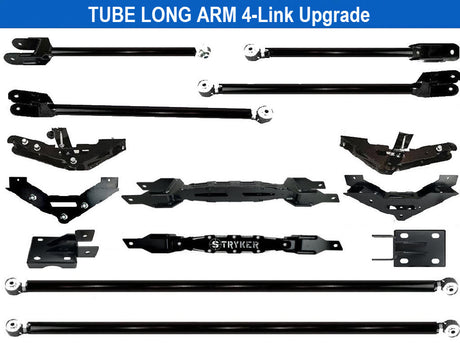 10" to 14" F250 F350 TUBE LONG ARM 4-Link Lift Upgrade for 2023 to 2026 Super Duty Stryker Off Road Design