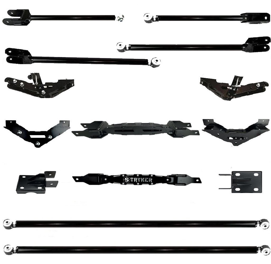 10" to 14" F250 F350 TUBE LONG ARM 4-Link Lift Upgrade for 2017-2022 Super Duty Stryker Off Road Design