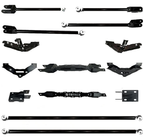 10" to 14" F250 F350 TUBE LONG ARM 4-Link Lift Upgrade for 2017-2022 Super Duty Stryker Off Road Design