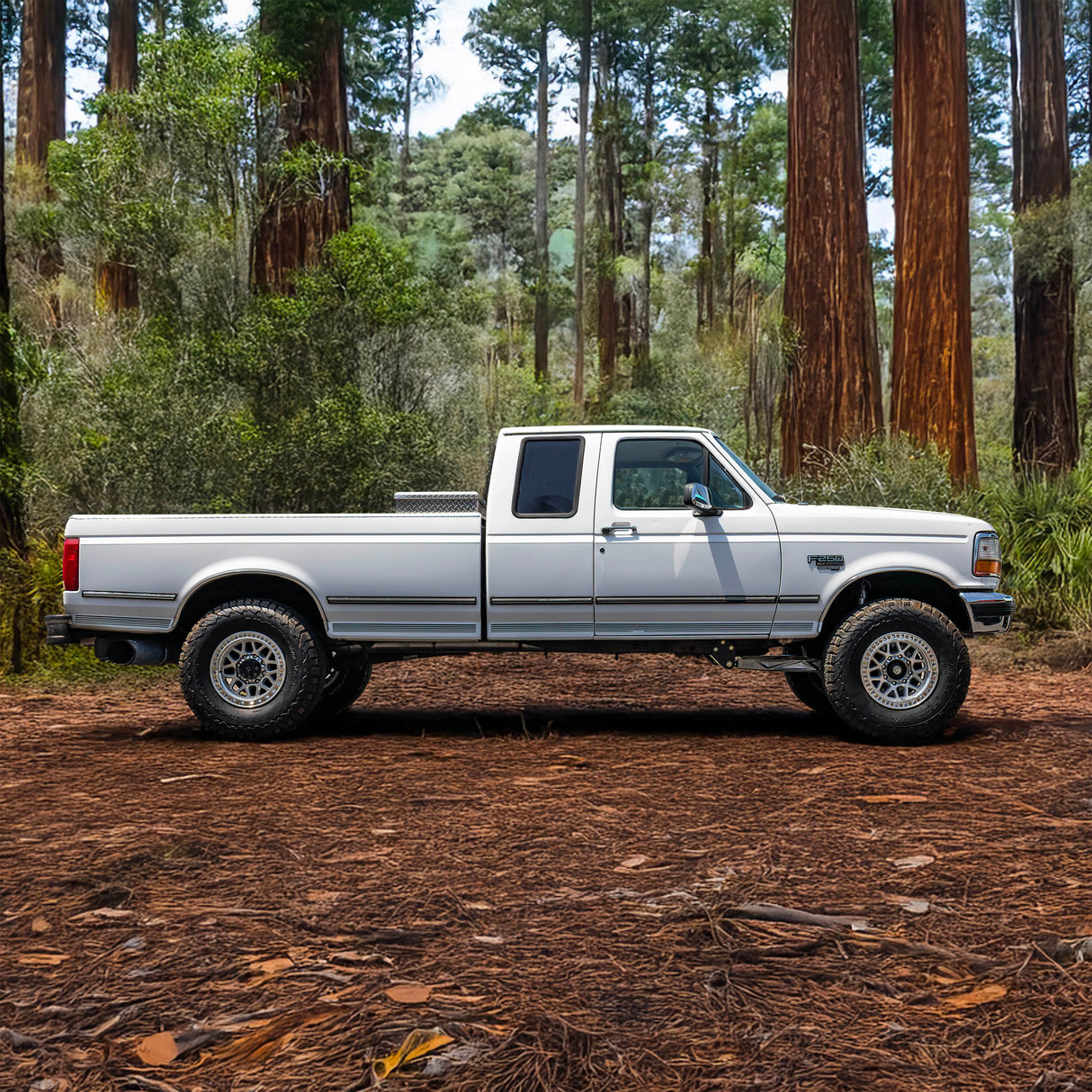 Desolate Motorsports F-250/F-350 2WD 4" Lift (BOLT ON) Front Only - 1992-1997 Ford F-Series Desolate Motorsports