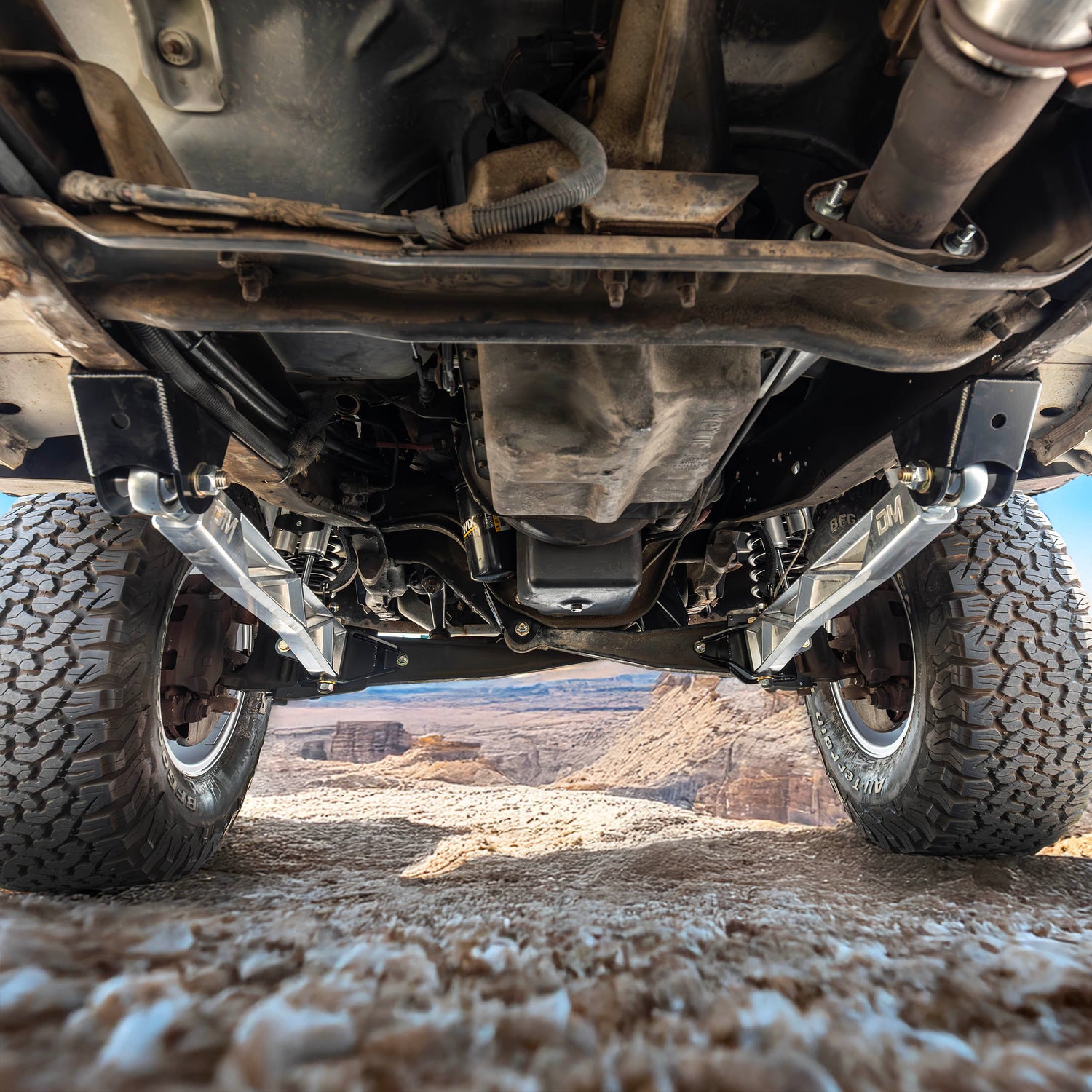 Desolate Motorsports F-250/F-350 2WD 4" Lift (BOLT ON) Front Only - 1992-1997 Ford F-Series Desolate Motorsports
