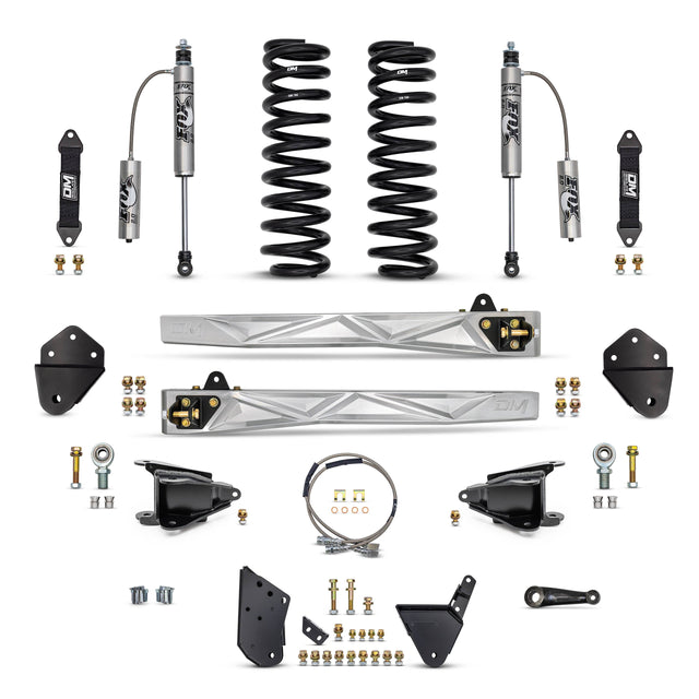 Desolate Motorsports F-250/F-350 2WD 4" Lift (BOLT ON) Front Only - 1992-1997 Ford F-Series Desolate Motorsports