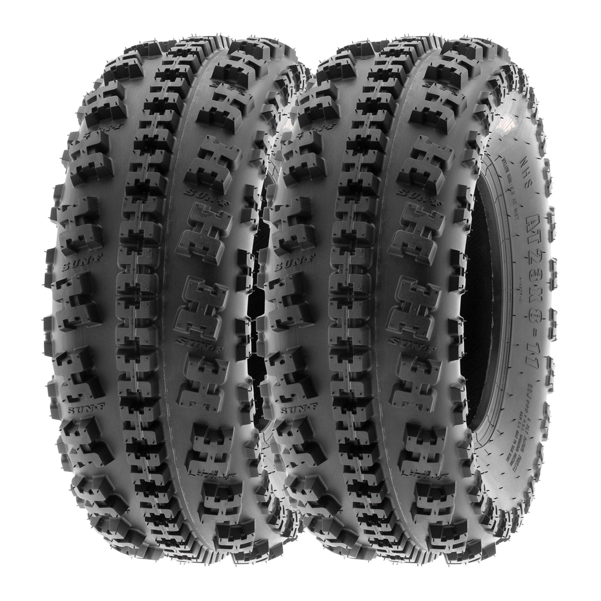 SunF ATV TIRE Sport All Terrain 6 PR Tubeless A027 (set of 2) SUNF
