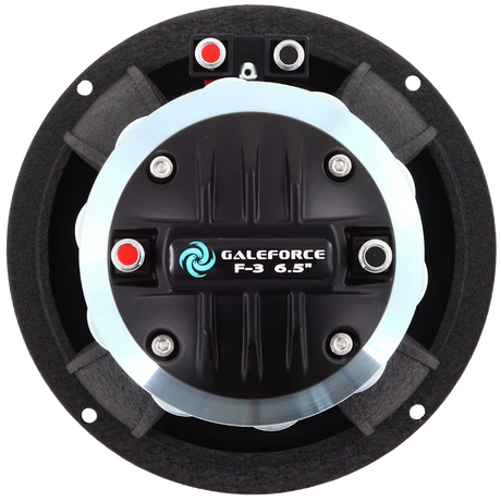 Galeforce F3-65 6.5" 400W RMS Marine Midrange Speakers with Built-in Horn (Single)