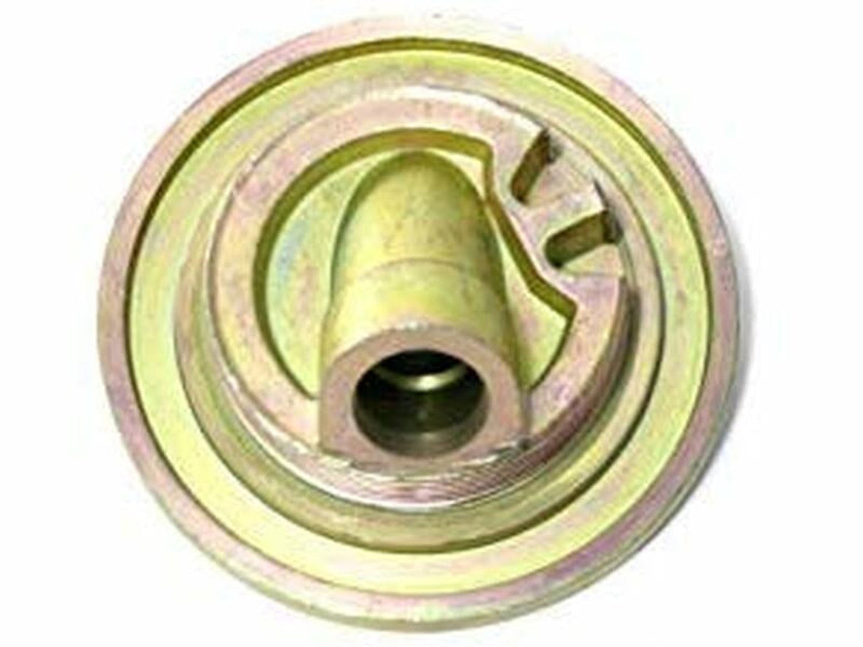 F4TZ6751B OE Engine Oil Dipstick Adapter, 1994-2003 Ford 7.3L Powerstroke Ford OEM