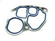F4TZ6A636A OE Rear Oil Cooler Gasket, 1994-2003 Ford 7.3L Powerstroke Ford OEM