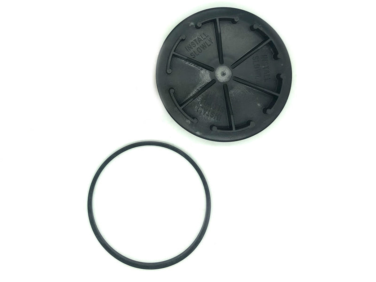 OE F5TZ9G270A Fuel Filter Cap with O-Ring, 1994-1997 Ford 7.3 Powerstroke Ford OEM