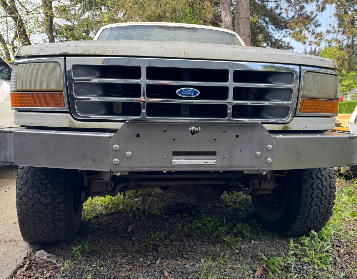 Engineered Vintage ‘GOAT' winch bumper - 1987-1997 Ford F-Series Engineered Vintage LLC