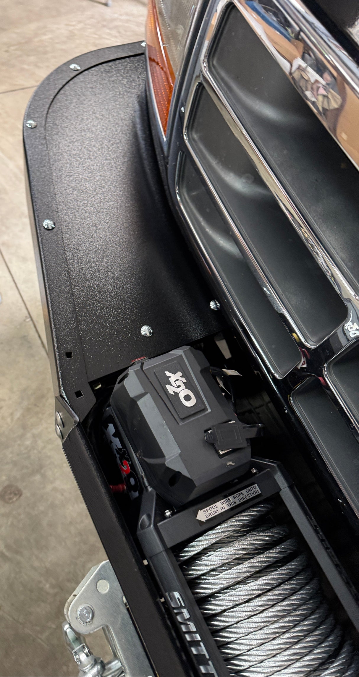 Engineered Vintage ‘GOAT' winch bumper - 1987-1997 Ford F-Series Engineered Vintage LLC
