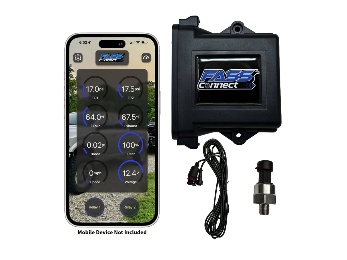 FASS Connect Lite Digital Monitoring System, Universal FASS Diesel Fuel Systems