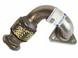 FC3Z9G437C Turbo Exhaust Crossover Pipe, Left Hand, 2015-2019 For 6.7L Powerstroke Ford OEM