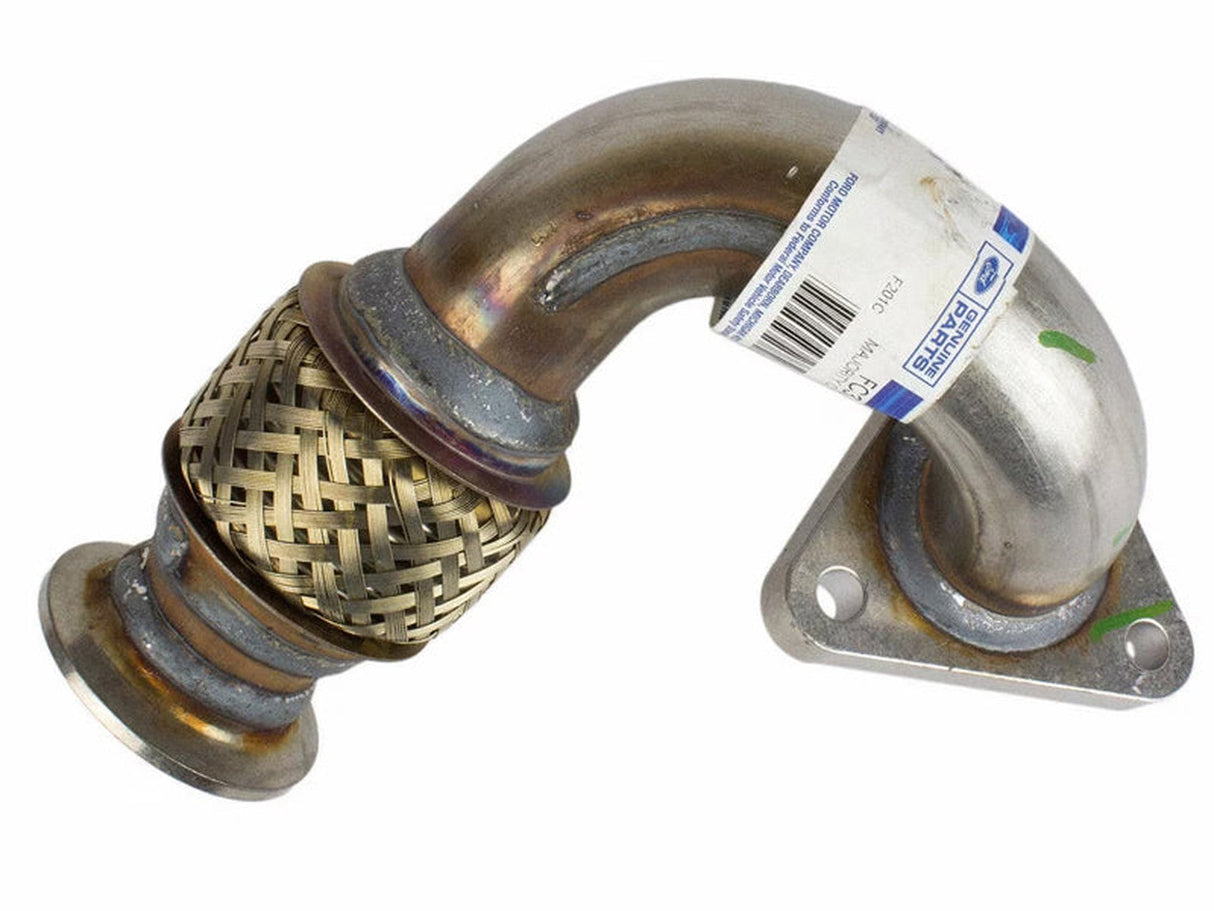 FC3Z9G437C Turbo Exhaust Crossover Pipe, Left Hand, 2015-2019 For 6.7L Powerstroke Ford OEM