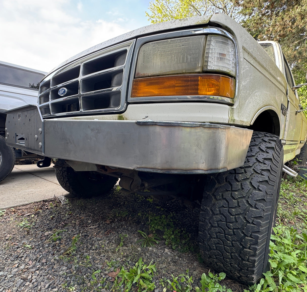 Engineered Vintage ‘GOAT' winch bumper - 1987-1997 Ford F-Series Engineered Vintage LLC