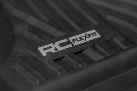 Flex-Fit Floor Mats FR & RR FR Bucket Crew Silverado/Sierra 1500/2500HD/3500HD 2WD/4WD Rough Country