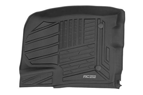 Flex-Fit Floor Mats Front Bucket Silverado/Sierra 1500/2500HD/3500HD (19-26) Rough Country