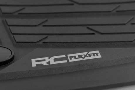 Flex-Fit Floor Mats Front Bucket Silverado/Sierra 1500/2500HD/3500HD (19-26) Rough Country
