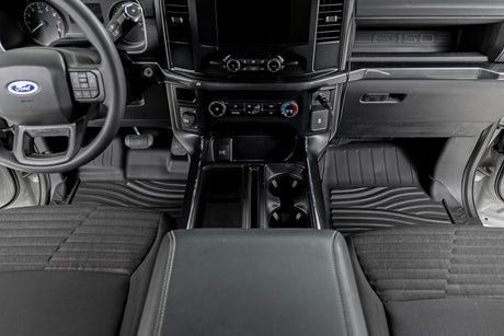 Flex-Fit Floor Mats Front Ford F-150 (15-26)/F-150 Lightning (22-26)/Raptor (17-25) Rough Country