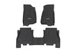Flex Fit Floor Mats FR & RR 4 Door Jeep Wrangler Unlimited 4WD (18-26) Rough Country