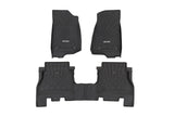 Flex Fit Floor Mats FR & RR 4 Door Jeep Wrangler Unlimited 4WD (18-26) Rough Country