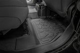 Flex Fit Floor Mats FR & RR 4 Door Jeep Wrangler Unlimited 4WD (18-26) Rough Country
