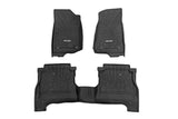 Flex-Fit Floor Mats FR & RR RR Lockable Jeep Gladiator JT 4WD (20-25) Rough Country
