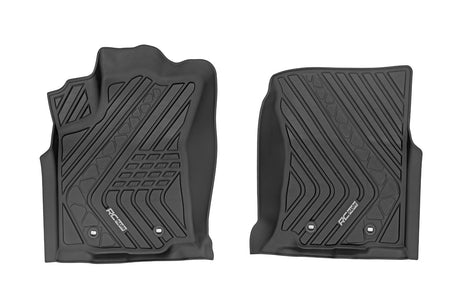 Flex-Fit Floor Mats Front Toyota Tacoma 2WD/4WD (2016-2023) Rough Country