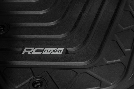 Flex-Fit Floor Mats Front Toyota Tacoma 2WD/4WD (2016-2023) Rough Country