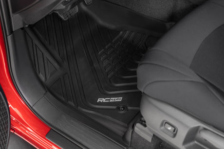 Flex Fit Floor Mats Front & Rear Crew Toyota Tacoma 2WD/4WD (2024-2026) Rough Country