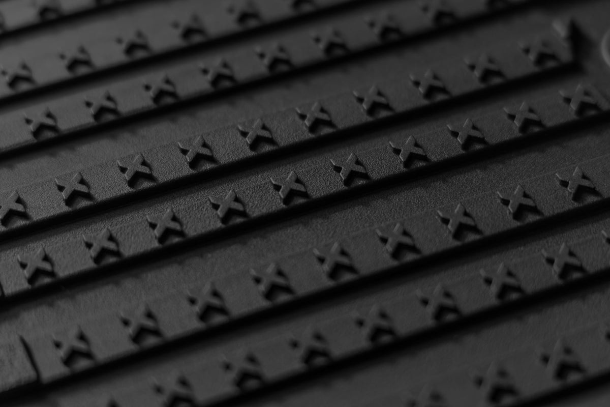 Flex-Fit Floor Mats FR & RR Tesla Cybertruck 4WD (2024-2026) Rough Country