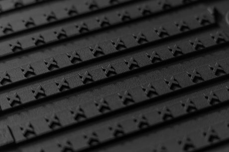 Flex-Fit Floor Mats FR & RR Tesla Cybertruck 4WD (2024-2026) Rough Country
