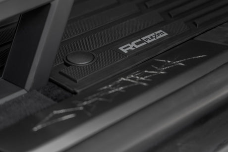 Flex-Fit Floor Mats FR & RR Tesla Cybertruck 4WD (2024-2026) Rough Country