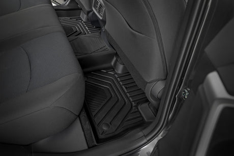 Flex-Fit Floor Mats Front & Rear Toyota RAV4 2WD/4WD (2019-2025) Rough Country