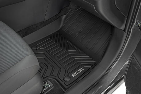 Flex-Fit Floor Mats Front & Rear Toyota RAV4 2WD/4WD (2019-2025) Rough Country