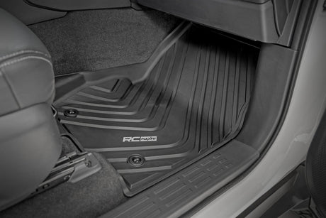 Flex-Fit Floor Mats FR & RR Toyota Land Cruiser 4WD (2024-2026) Rough Country