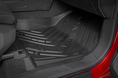 Flex-Fit Floor Mats FR CrewMax Toyota Tundra 2WD/4WD (2022-2026) Rough Country