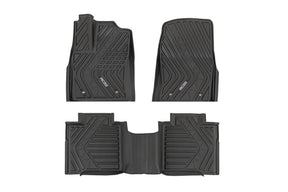 Flex-Fit Floor Mats FR & RR CrewMax Toyota Tundra 2WD/4WD (2022-2026) Rough Country