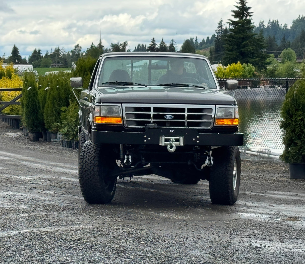 Engineered Vintage ‘GOAT' winch bumper - 1987-1997 Ford F-Series Engineered Vintage LLC