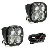 Baja Designs Squadron Pro Black LED Auxiliary Light Pod Pair Baja Designs