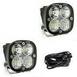 Baja Designs Squadron Sport Black LED Auxiliary Light Pod Pair Baja Designs