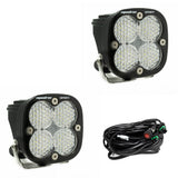 Baja Designs Squadron Sport Black LED Auxiliary Light Pod Pair Baja Designs