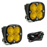 Baja Designs Squadron Sport Black LED Auxiliary Light Pod Pair Baja Designs