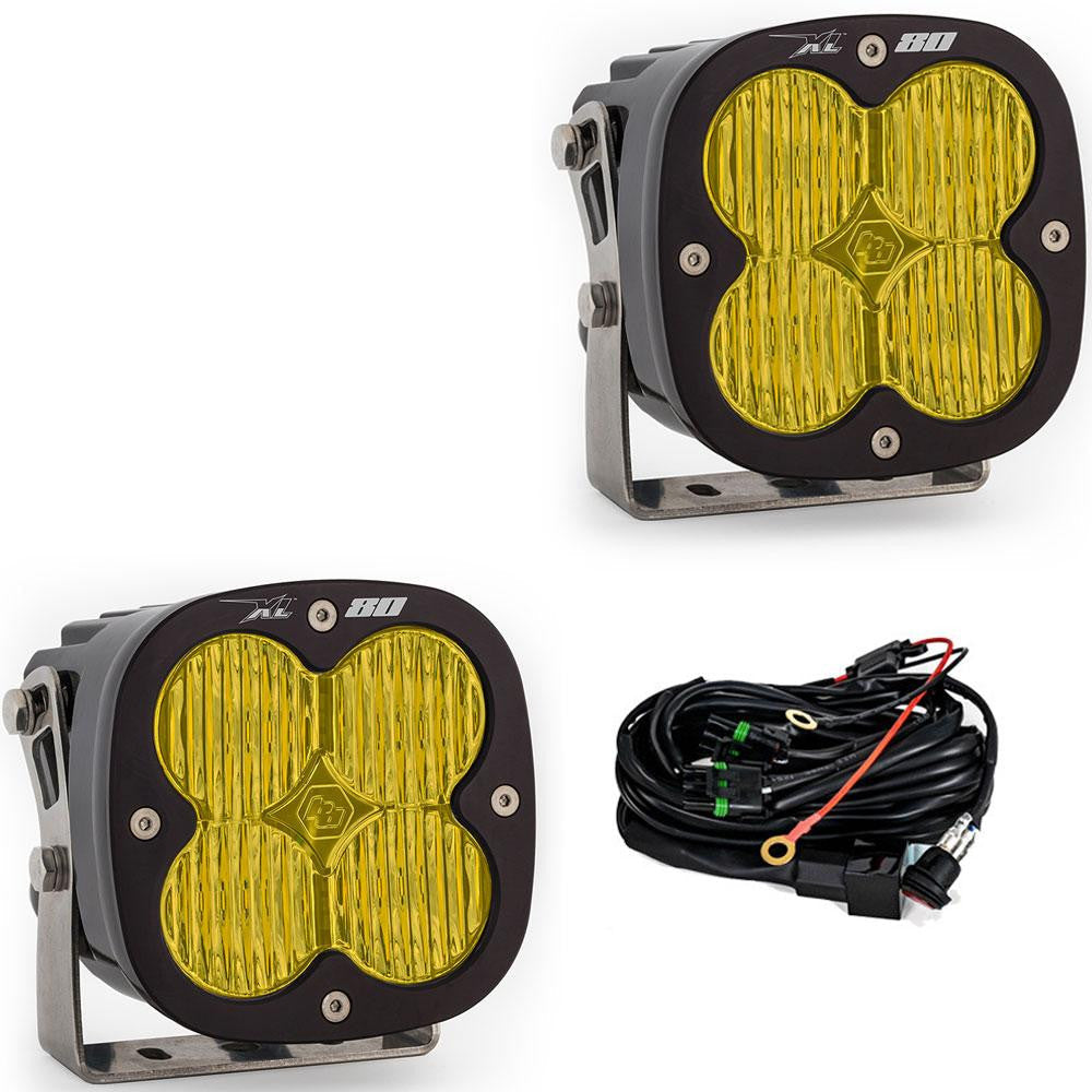 Baja Designs XL80 LED Auxiliary Light Pod Pair Baja Designs