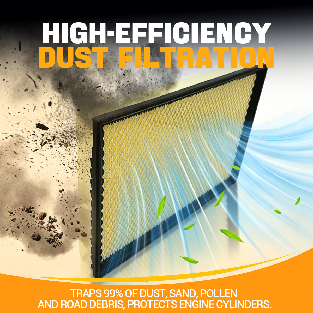 Trucktok 2020-2023 3.0L Ram 1500 Ecodiesel Air Filter Replaces 68441763AA TruckTok