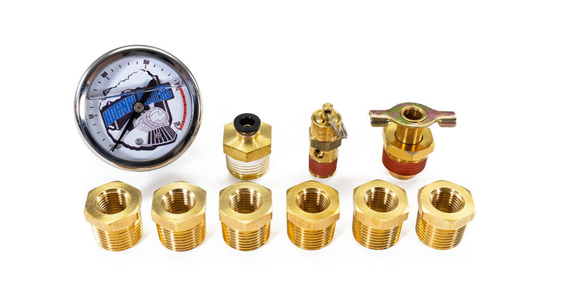 12-Gallon Triple Compressor Fitting Kit
